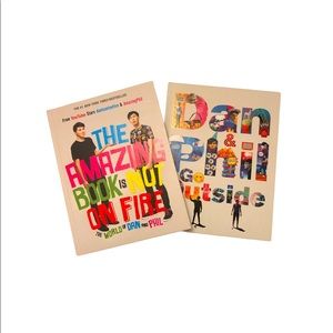 2 books from the world of Dan and Phil!!